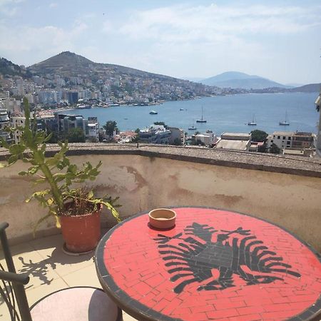 Private Studio Sea View 2 Minutes Away From Beach Saranda Dış mekan fotoğraf